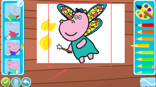 史莱姆芭比公主画画