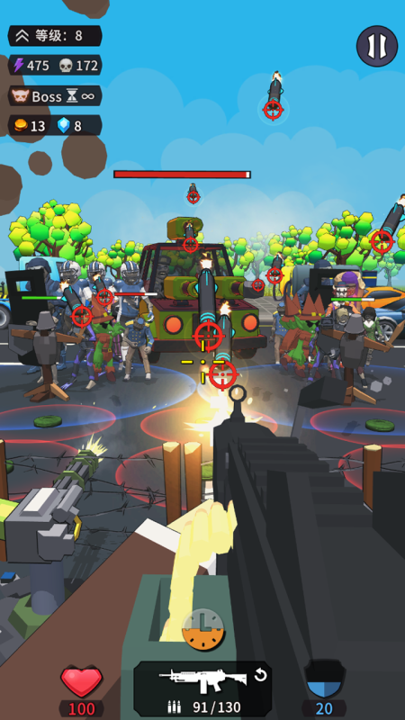 方块人绝地恰鸡战场4