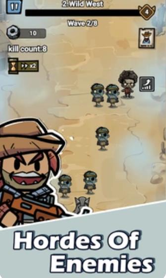 袖珍幸存者僵尸波TD2