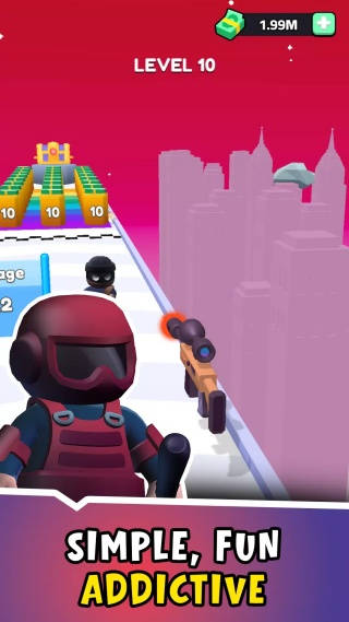 枪炮追击枪手3D1