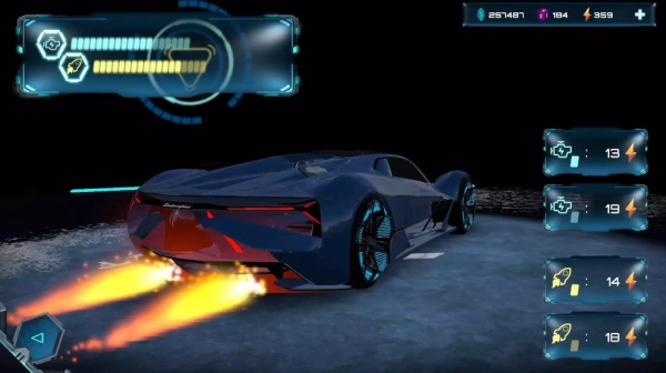 火箭赛车速度驾驶