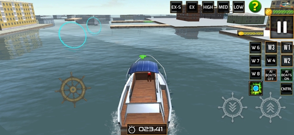 喷射快艇模拟器