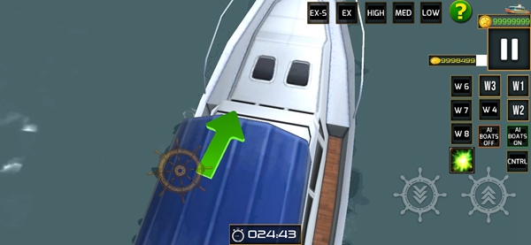 喷射快艇模拟器