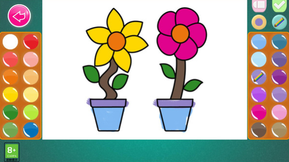 儿童游戏涂色画画4