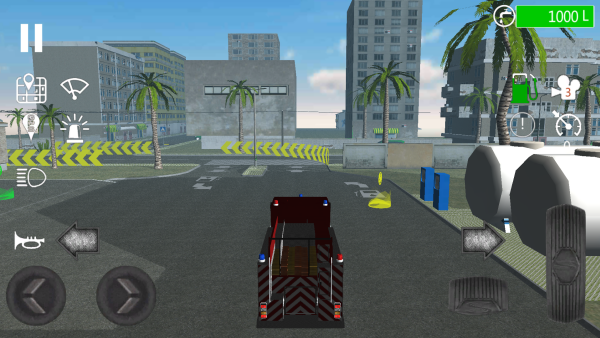 消防车英雄救援