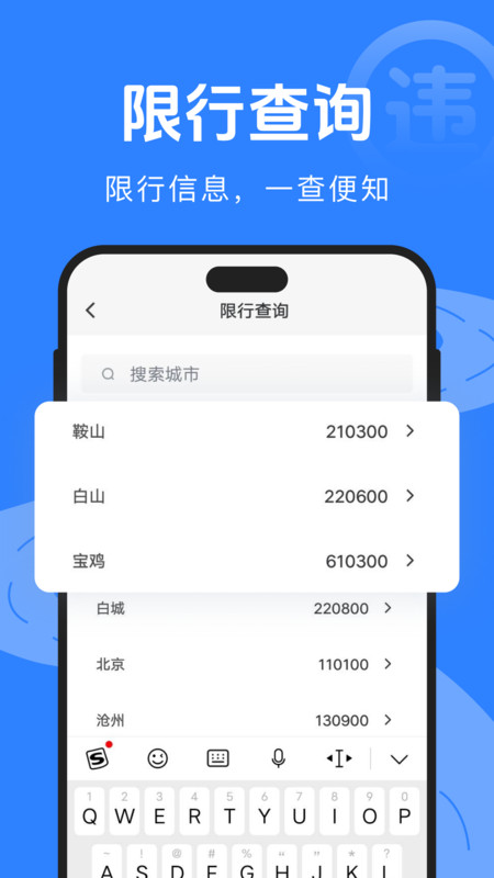 驾驶违规快查通1
