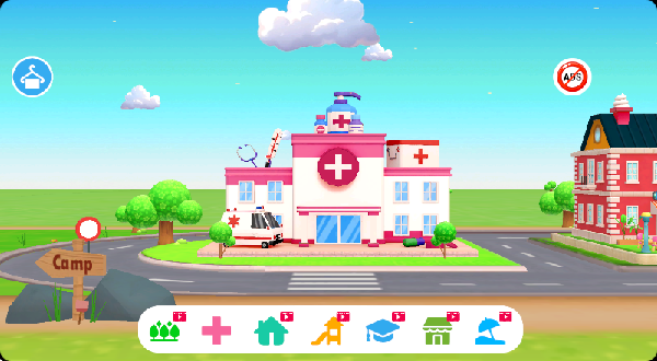 城市生活我的城镇世界