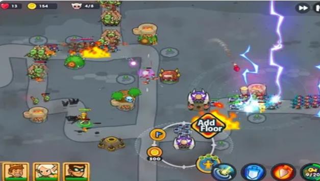 双重防御塔防双堡守卫1