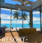 逃脱游戏度假酒店热带沙滩