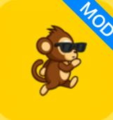 猴子跳跃丛林跑酷