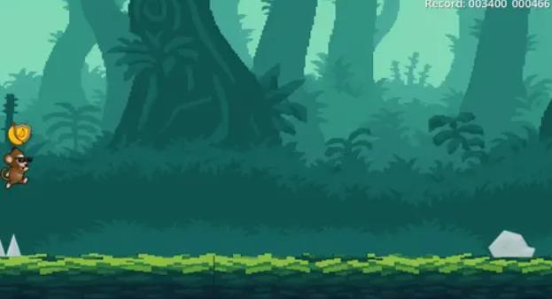 猴子跳跃丛林跑酷1