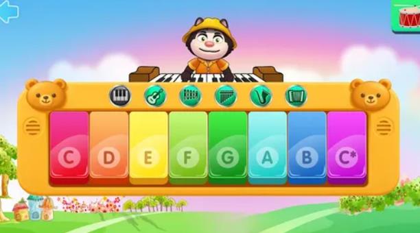 宝宝手机与钢琴1