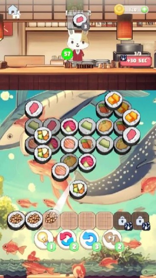 三重寿司配对拼图