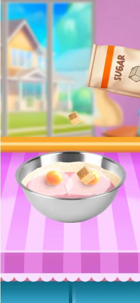 蛋糕制作者烘焙蛋糕