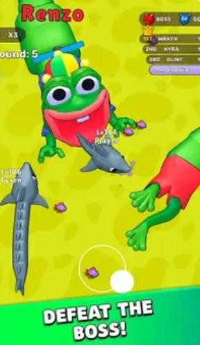 贪吃蛇冲刺3D对抗大战2