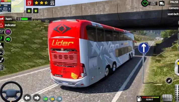 城市巴士驾驶游戏3D2