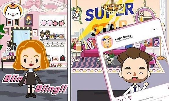 樱花小镇好朋友1