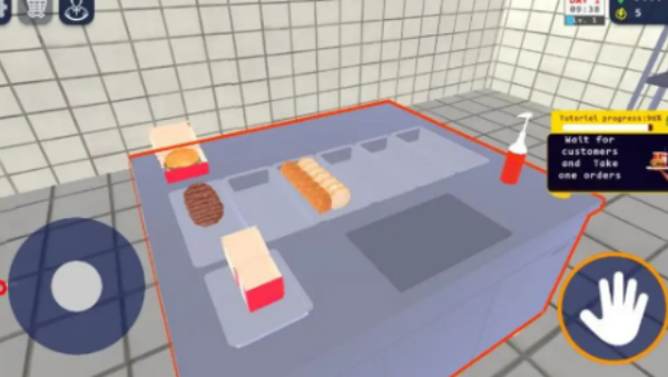 曼尼汉堡店双人厨房料理模拟器3