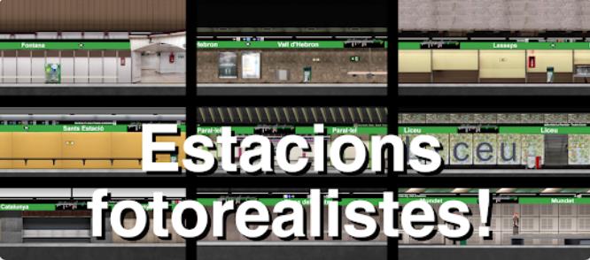 地铁模拟巴塞罗那地铁3