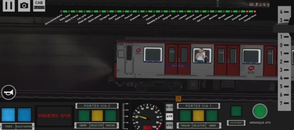 地铁模拟巴塞罗那地铁