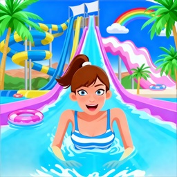 水上乐园滑梯模拟