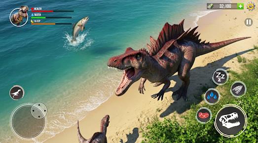 恐龙冲突狩猎与征服模拟3