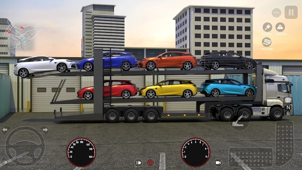 汽车运载卡车模拟器4