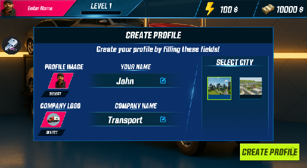 汽车运载卡车模拟器