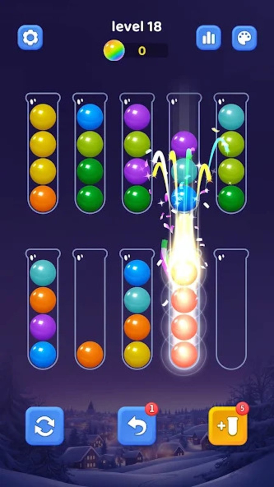 彩球排序排序作战1