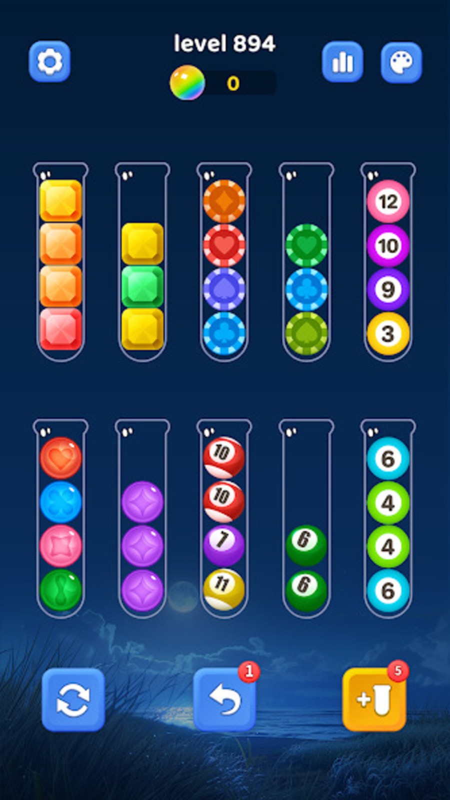 彩球排序排序作战3