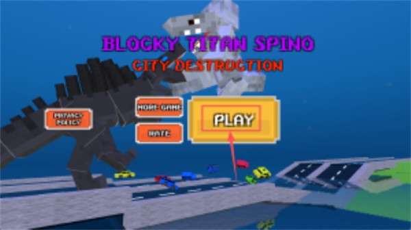 块状泰坦斯皮诺城市暴乱