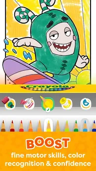 与Blippi和朋友们一起涂色1