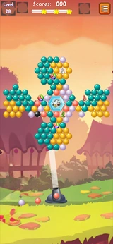 泡泡鸟旋转射击2