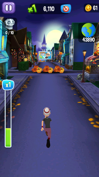 愤怒的老奶奶玩跑酷3