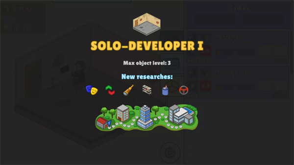 放置游戏开发模拟器1