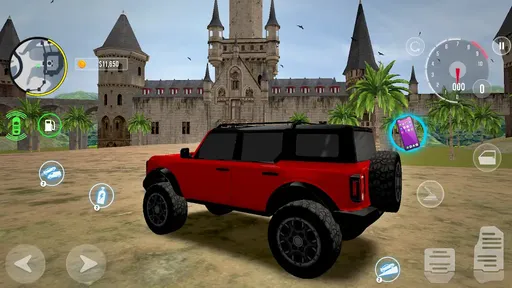 越野Jeep4x4SUV驾驶1