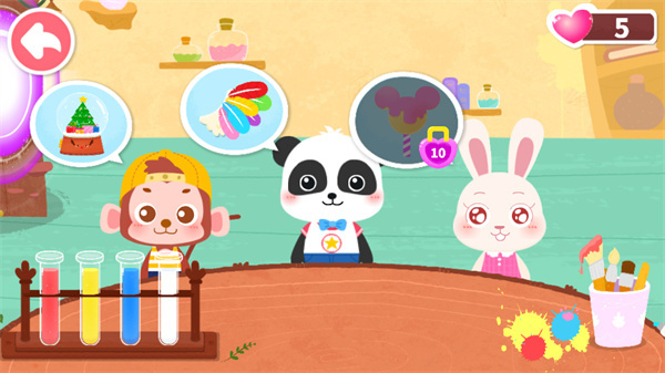 奇妙手工调色游戏