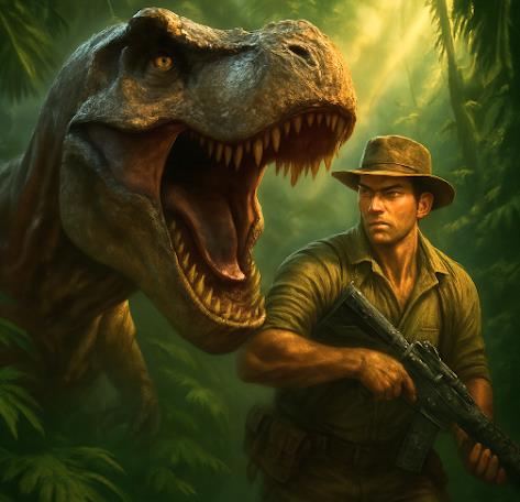 侏罗纪动物园恐龙狩猎