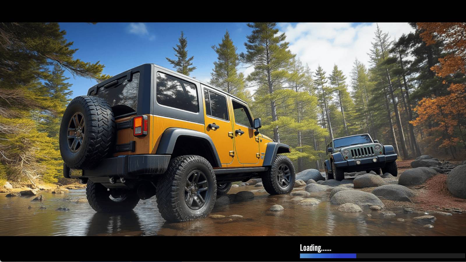 越野SUV吉普4x4驾驶1