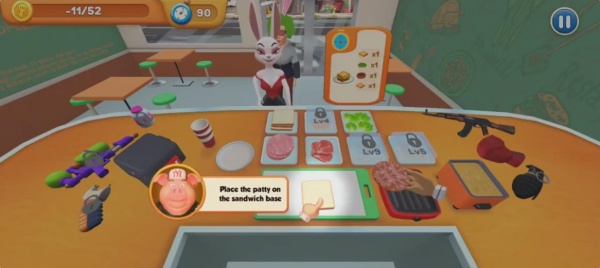 疯狂餐厅快速烹饪