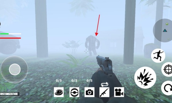 大脚怪狩猎森林怪物