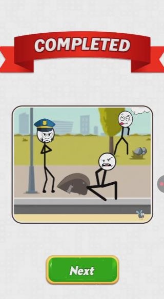 火柴人逃脱小偷谜题