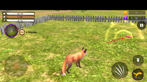 虚拟北极狐家庭模拟器