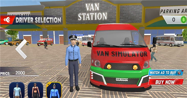 越野面包车模拟器