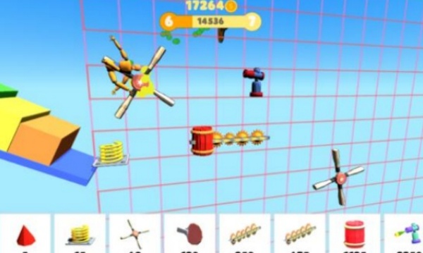 布娃娃破坏游乐场