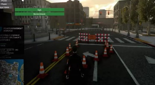 紧急消防员警察