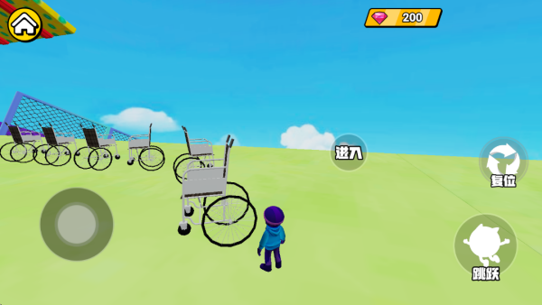 疯狂轮椅挑战赛