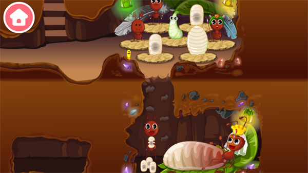 宝宝认蚂蚁游戏