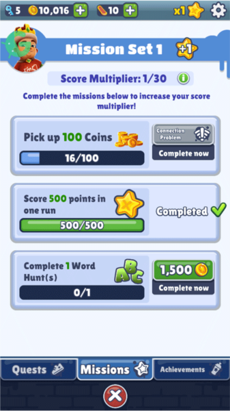 地铁跑酷花扇定制版