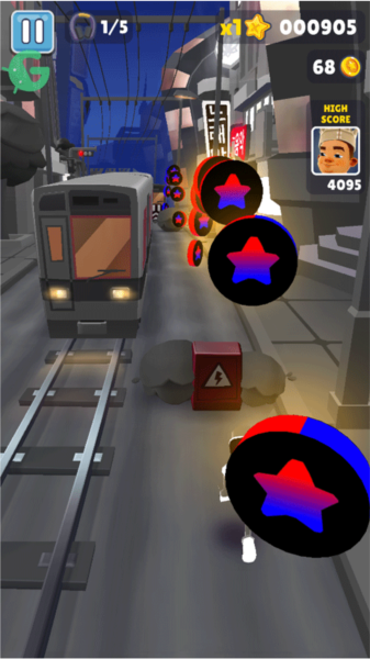 地铁跑酷花扇定制版